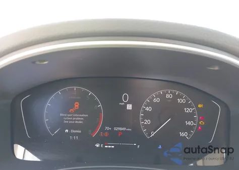 2023 Honda Civic Ex-L /Ex-L W/O Bsi from USA, damaged, VIN 19XFL1H70PE016693